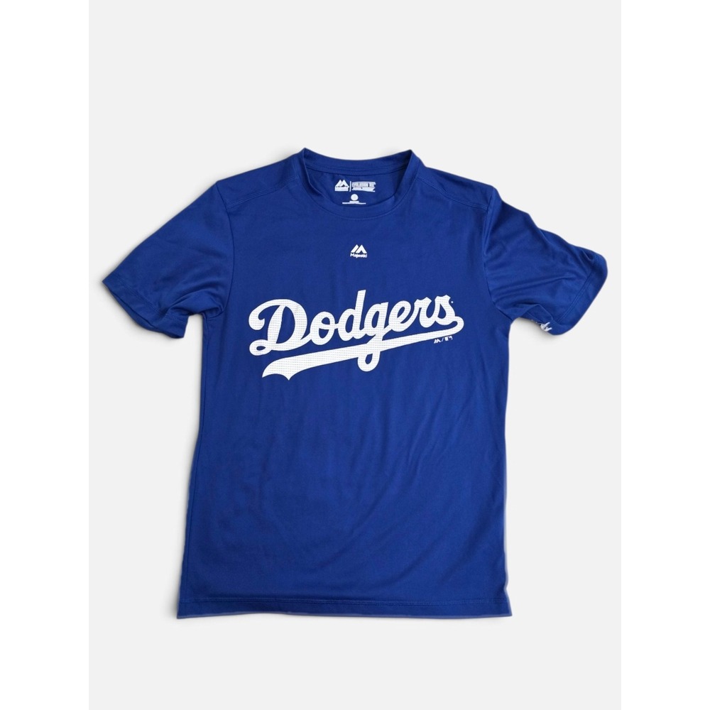 Majestic Los Angeles Dodgers Cool Base Royal Blue Athletic Tee